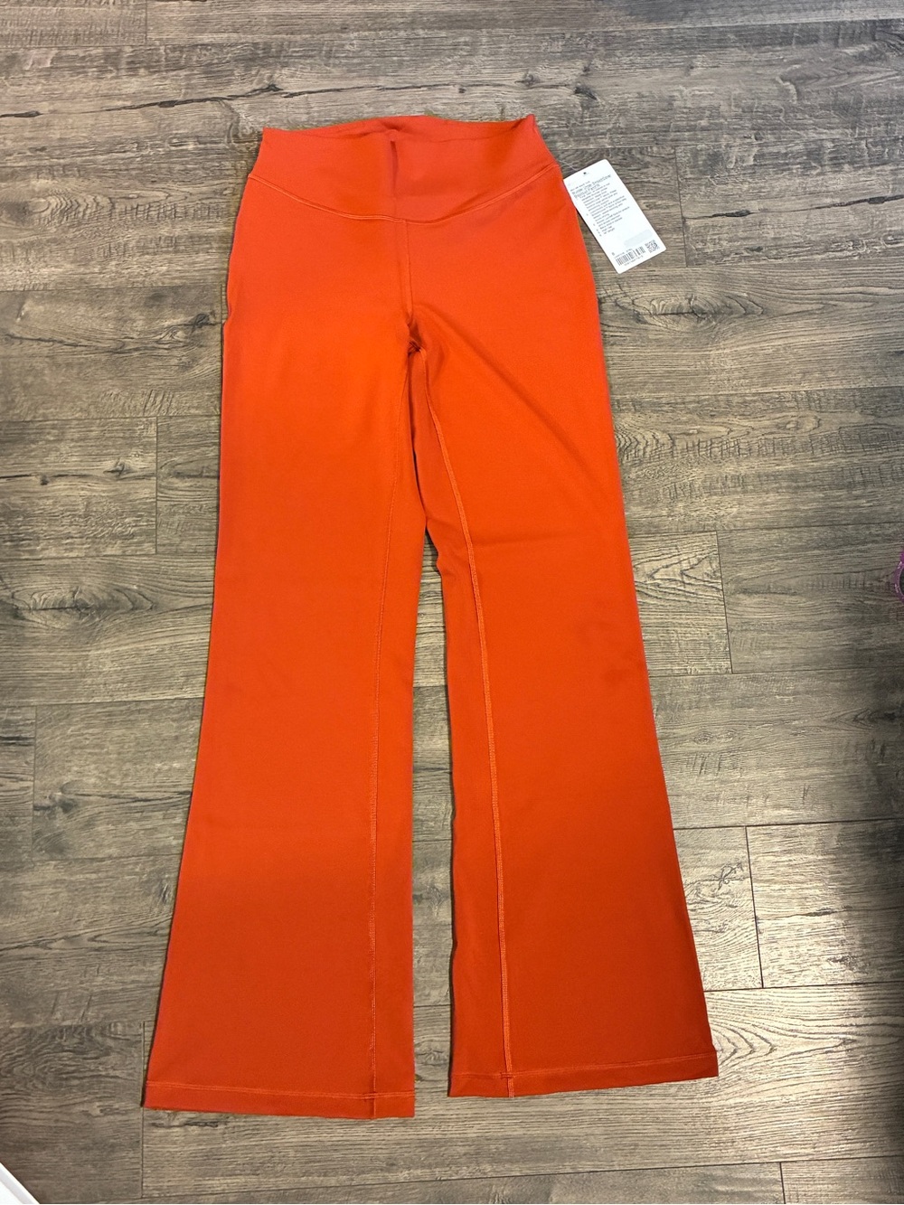Lululemon Wunder Under SmoothCover High-Rise Bootcut Pant 34" Autumn Rust 8 NWT